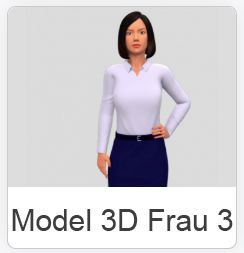 Video-Avatar Frau