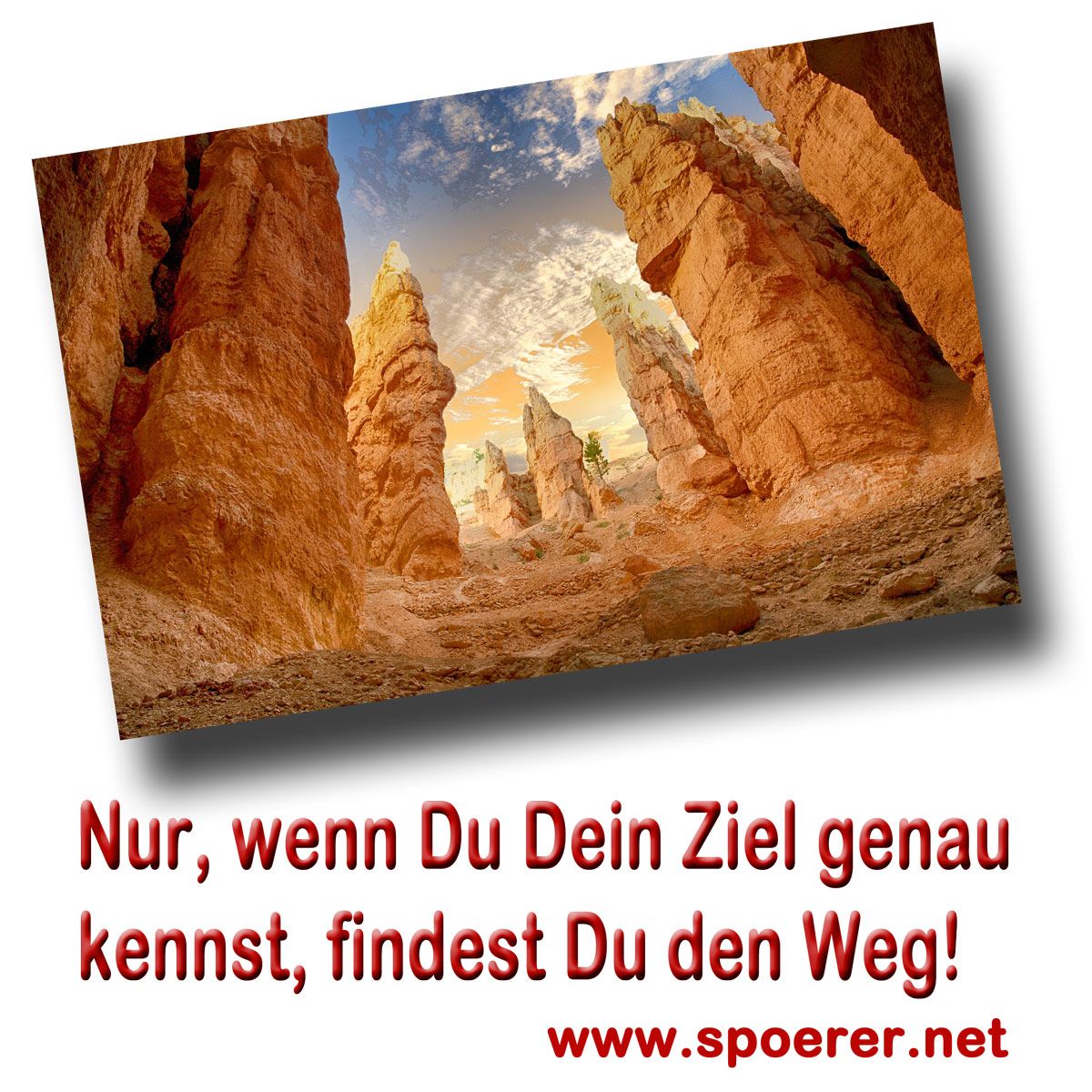 weg zum ziel